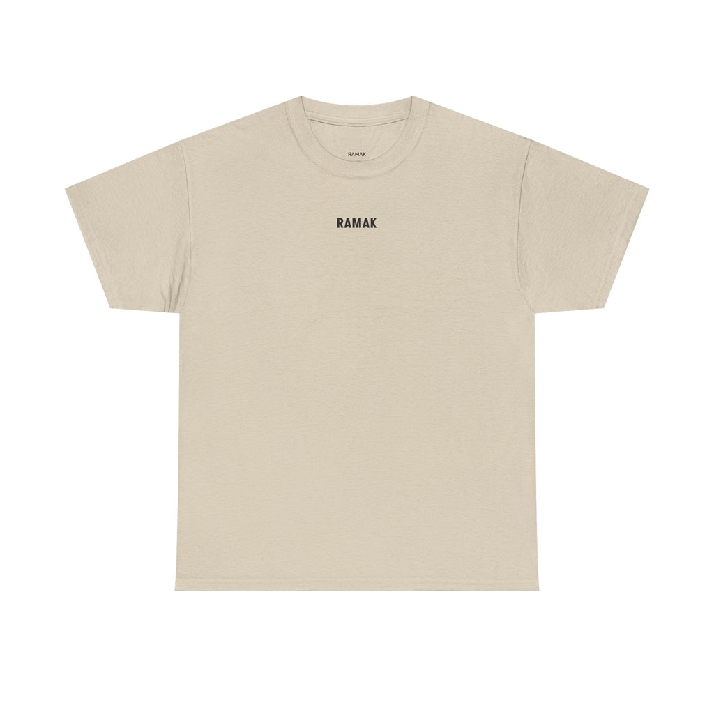 RAMAK Unisex Heavy Cotton Tee : Confident Wear, Rooted in a story