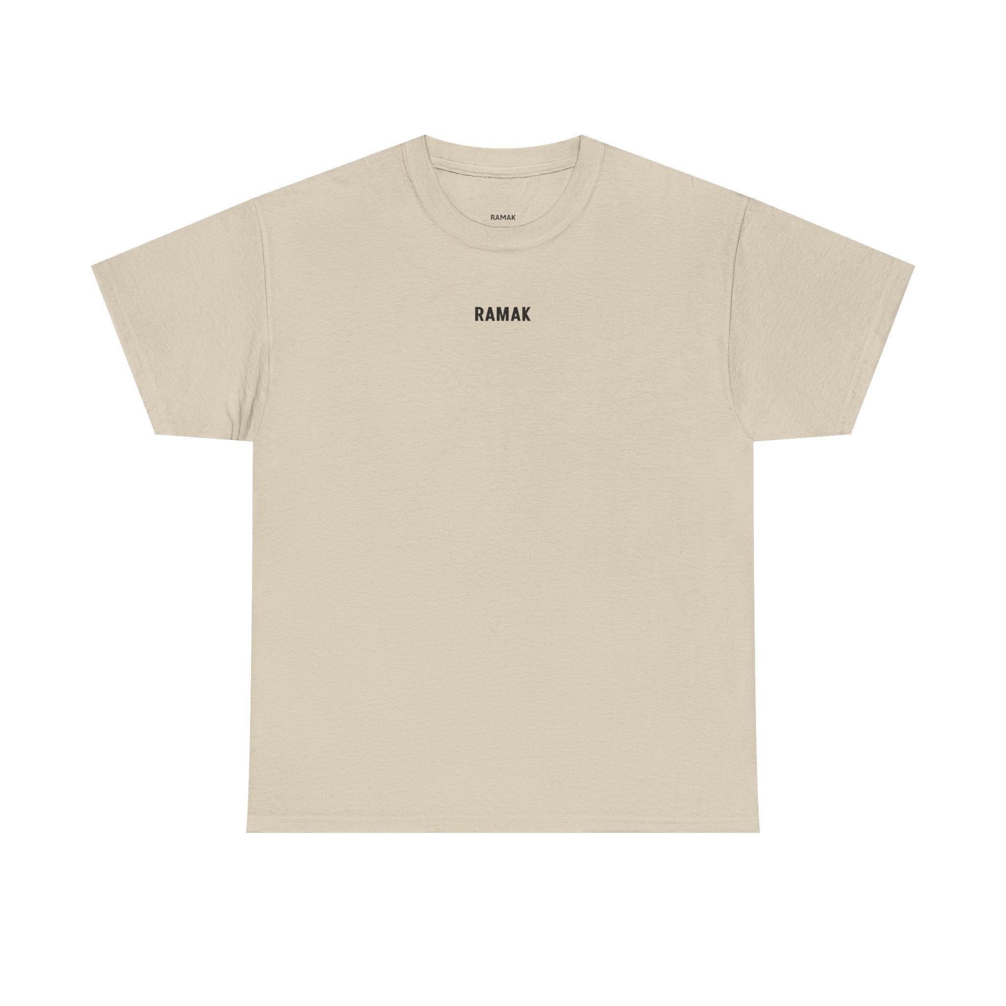 RAMAK Unisex Heavy Cotton Tee : Confident Wear, Rooted in a story