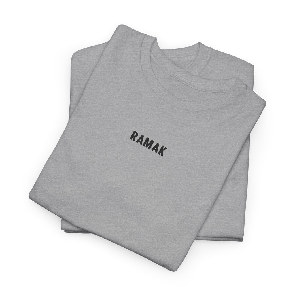 RAMAK Unisex Heavy Cotton Tee : Confident Wear, Rooted in a story